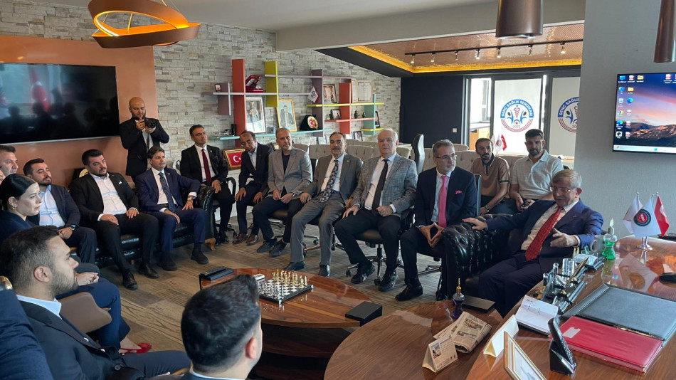 Gelecek Partisi Genel Başkanı ve 26. Dönem Başbakanı Ahmet Davutoğlu’ndan Genel Merkezimize Ziyaret